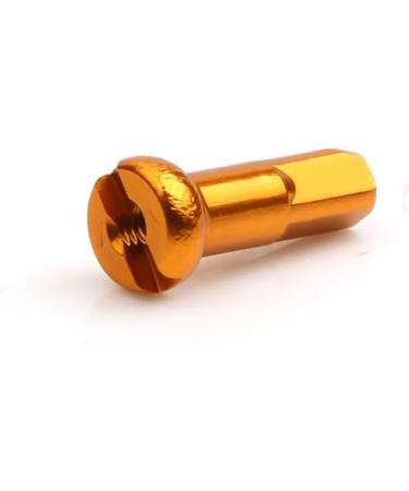 40pcs 14G 6 * 14mm Gold Steel Bicycle Spoke Nipples | Mountain Bike Spoke Caps - Buy Online on GoSupps.com