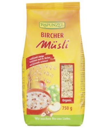 Rapunzel Rapunzel Organic Bircher Muesli 1 pack of organic cereal 750g
