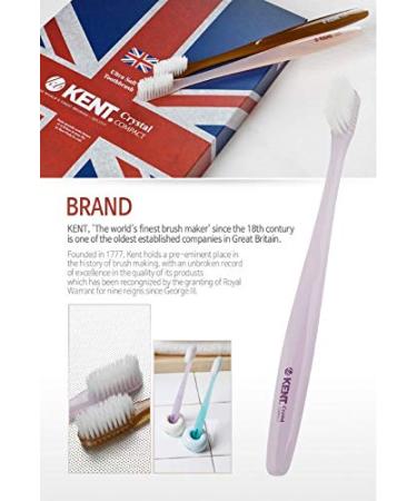 Kent Crystal Soft Firm Action Soft Toothbrush (Set of 5) Compact Size, Deep Cleaning for Sensitive Teeth & Gums - Buy Online on GoSupps.com