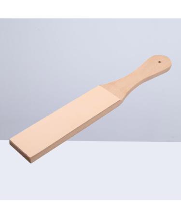 Angoily Leather Strap Razor Sharpener Whetstone - Premium Wooden Sharpening Board for Straight Razors | International Shipping Available - Buy Online on GoSupps.com