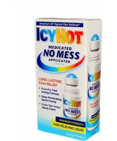 Icy Hot Pain Relieving Liquid Maximum Strength 2.5oz | Fast-Acting Relief - Buy Online on GoSupps.com