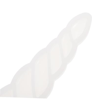 OUNONA 2pcs DIY Baking Mold Unicorn Horn Silicone Lollipop Silicone Candle Fun Animal Cake Molds Horn Ears Molds Chocolate Candy Molds Fondant Cake White Silica Gel Popsicle - Buy Online on GoSupps.com