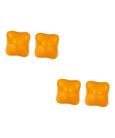 Beavorty 4 pieces handball massage decompression ball finger training handle reinforcement rolling ball massage massage ball hand care finger exercise ball yoga massage balls turn the ball