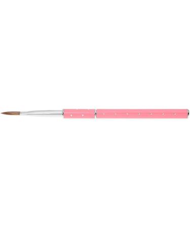 New Nail Art Acrylic Carving Pen NO.8 Crystal Brush Powder Tool Pink - Buy Online on GoSupps.com