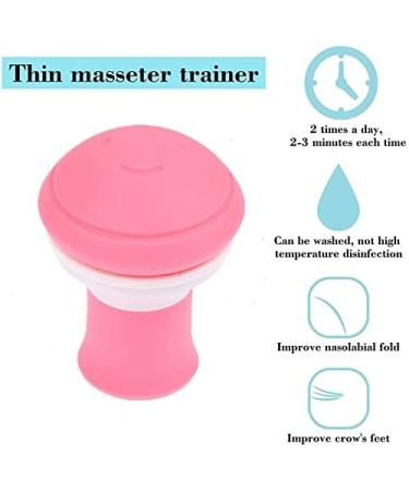Jaw Face Exerciser - Define Jawline & Remove Nasolabial Folds for Men & Women | Slim & Tone Face & Neck Muscles (Pink - Buy Online on GoSupps.com