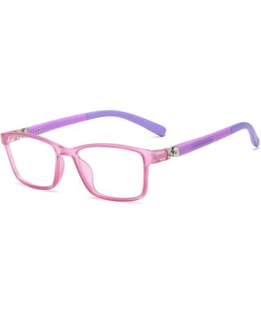 Yushu Anti-Blue Light Blocking Glasses for Children | Computer Glasses to Prevent Headaches & Protect Eyes from Harmful Rays - Gray - Buy Online on GoSupps.com