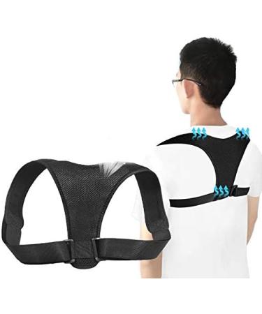 Buy Posture Corrector Belt - Back Support Strap for Pain Relief & Improved Posture for Men & Women - Clavicle Brace (Small - Buy Online on GoSupps.com