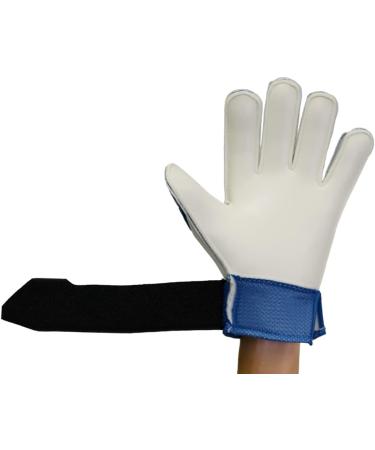 Uhlsport Hyperact Starter Soft Goalkeeper Gloves - Night Blue/White/Fluo Yellow | Perfect for All Ages - International Shipping Available - Buy Online on GoSupps.com