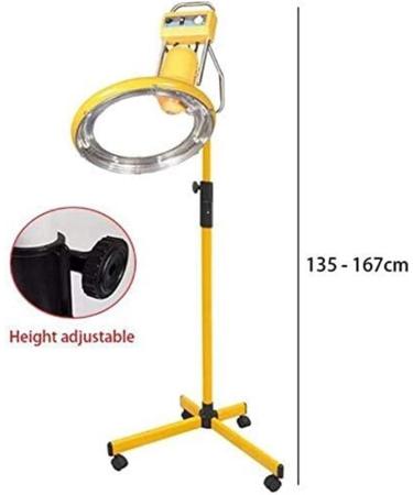 950W Salon Heater Hair Dryer - Professional Cold Burn Standing Dryer for Hair Salon & Beauty Care with Timer - Buy Online on GoSupps.com