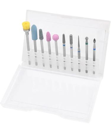 Nail Drill Heads Grinding Set Rotate Milling Cutter Manicure Pedicure Tools (C) - Buy Online on GoSupps.com