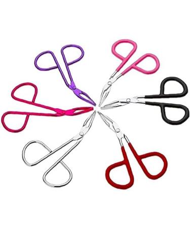 1pc Eyebrow Tweezer Stainless Steel Scissors Shaped Tweezer Slant Tip Tweezer Clip Hair Tweezer Beauty Tool(Color Random) for Women Girl - Buy Online on GoSupps.com