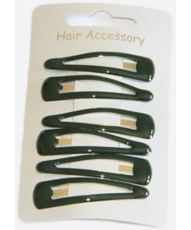 5cm Hair Sleepies Clips Accessories - School Colour Bottle Green by RCL