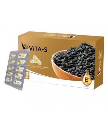 Vita-S Black Sesame Oil 30 Capsules