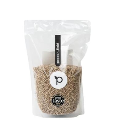 pepperfield Pepper Field Kampot White Pepper White Peppercorns 100 Real White Pepper from Kampot Cambodia PGI Whole White Pepper Pepper for mill & pepper mill for grinding 1000g