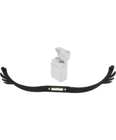 Healeved 4pcs Eyebrow Bleaching Kit Eyebrow Guide Ruler Brow Ruler Stencils Aluminum Alloy - Buy Online on GoSupps.com