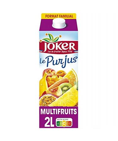 JOKER - Pure Orange Juice 2L - (Pack of 2)