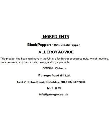 Puregro Spice Gourmet Selection of Black Pepper. - Buy Online on GoSupps.com