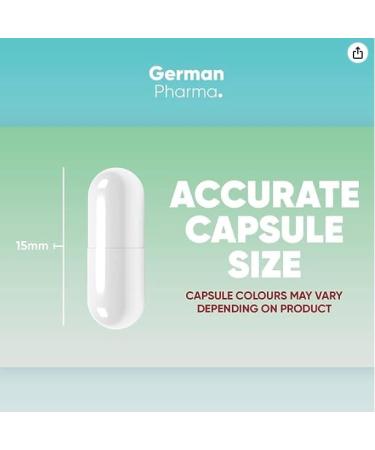 German Pharma L-Arginine & Citrulline 1845mg Capsules - 90 Veg Caps | High Strength Dose for Vascularity & Recovery | 100% Vegan - UK Made - Buy Online on GoSupps.com