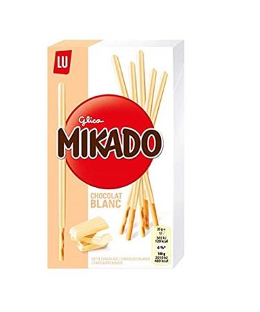 Mikado Mikado Chocolate-Coated Biscuit Sticks - 75g - White Chocolate