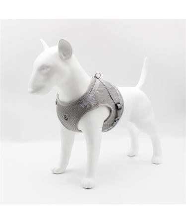 Buy Reflective Soft Padded Dog Harness & Cat Dishes for Small Dogs | Air-Mesh Leash & Pet Accessories - Perfect for Puppies & Cats (Chest: 29-33cm) - Buy Online on GoSupps.com