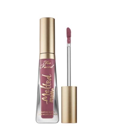 Too Faced Melted Matte Lipstick - Queen B Soft Mauve 0.23 Fl Oz - Matte Finish - Buy Online on GoSupps.com