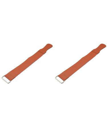 Yangyou 2X Razor Double Genuine Leather Straight Razor Folding Knife Razor Sharpening Belt