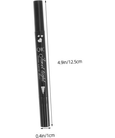 OSOLADY Double Sided Waterproof Liquid Eyeliner Pen with Quick Dry Formula for Female Eyes for Bold Detailed Makeup Long Lasting No Bleeding - Buy Online on GoSupps.com