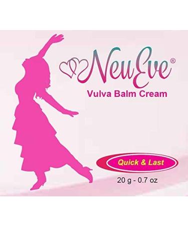 NeuEve Vulva Balm Cream - Hormone-Free Natural Moisturizer for Feminine Dryness, Painful Intimacy, Itching & Odor, Menopause-Related UTI Relief - Refrigerate Before Use - Buy Online on GoSupps.com