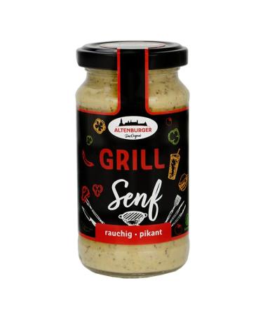 Grill mustard (200ml glass)