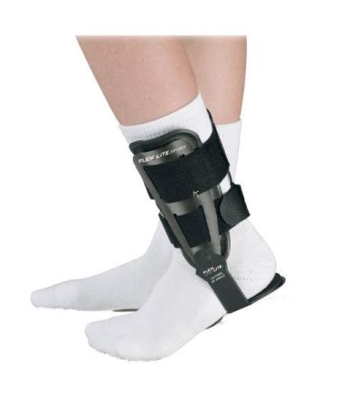BSN Medical 40-800LGBLK FLEXLITE SPORT ARTICULATING HINGED ANKLE BRACE BLACK LG