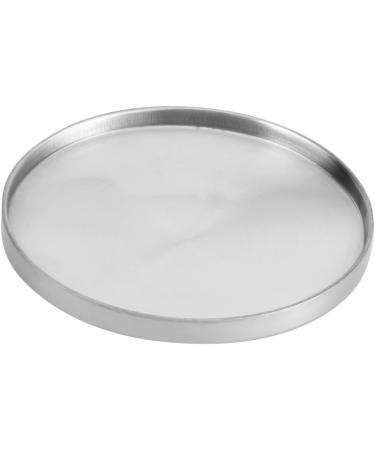 Beaupretty 2-Pack Razor Shell Containers with Lids - Shaving Foam & Soap Bowls for Travel | Silver Medium 2pcs - Buy Online on GoSupps.com