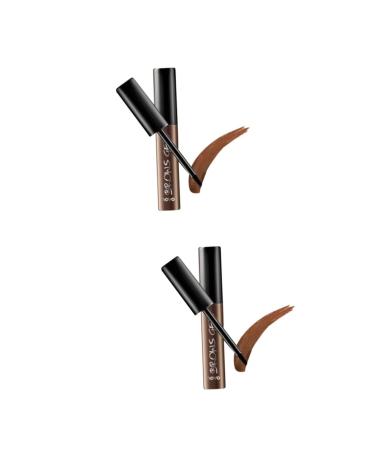 Didiseaon 2pcs Gel Brow Pencil Makeup Pen Eye Brow Gel Powder Water Proof