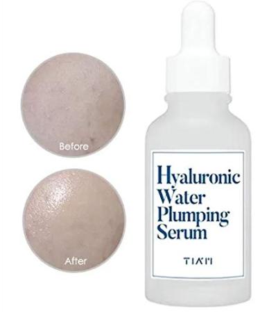 TIAM Hyaluronic Water Plumping Serum - Hydrating Hyaluronic Acid Serum for Face Moisturizing & Plumping Fine Lines 1.35 fl oz - Shop Internationally - Buy Online on GoSupps.com