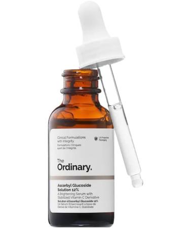 The Ordinary ORIGINAL Ascorbyl Glucoside Solution 12% | 30ml. | Vitamin C Serum for Signs of Aging | by Cloud.Sales - Buy Online on GoSupps.com