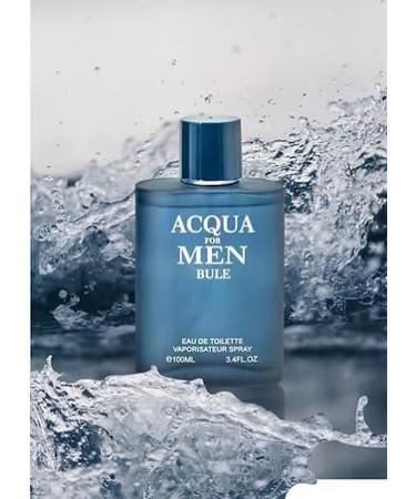 Acqua Cologne for Men Combo (3.4oz / 100ml x 3pcs) Eau de toilette (Impression of Acqua Acqua Black Acqua Blue) Pack of 3pc - Buy Online on GoSupps.com