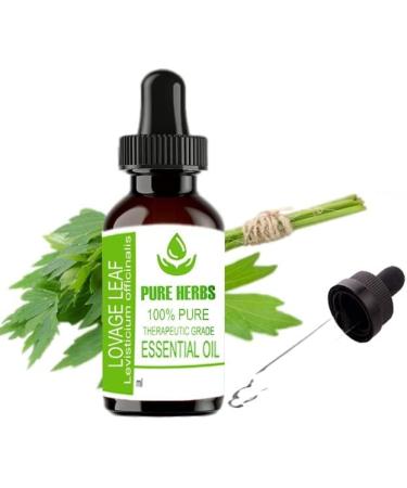 Buy Pure Herbs Lovage Leaf Essential Oil (Levisticum Officinalis) 30ml - Premium Quality International Shipping - Buy Online on GoSupps.com