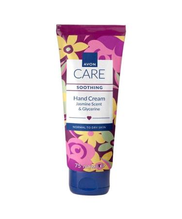 Avon 3 x Avon Care hand cream with jasmine fragrance glycerin and vitamin E