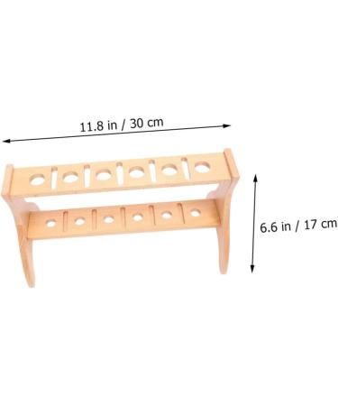 Solid Wood Stand Organizer Hair Stylist Shear Holder Professional Comb Salon Tools Holder Hair Cutting Tool Holder Siccors Scissor Holder Barber Portable Wooden Decorate - Buy Online on GoSupps.com