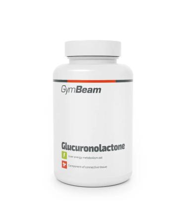 GymBeam Glucuronolactone capsules nootropics for athletes students and professionals care for brain functions and memory suitable for vegans optimal amount of glucuronolactone per