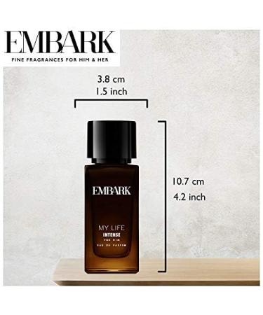 EMBARK My Life Intense For Him Liquid Perfume For Men - 30Ml | Premium Eau De Parfum | Woody And Oriental Fragrance - Buy Online on GoSupps.com