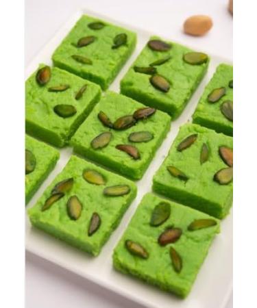 Festival Special Premium (Green Pista Barfi 250g) Delicious Indian Traditional Sweets To Sweeten Up Your Celebration Best Gift For All Occasions Marriage Diwali Holi Raksha Bandhan Sold By Kidzbuz - Buy Online on GoSupps.com