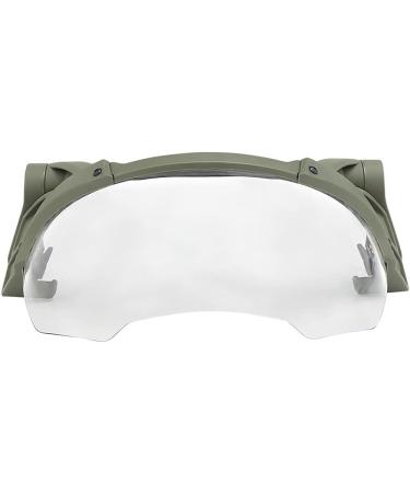 JFFCESTORE Airsoft Tactical Safety Goggles with 2 Color Lenses for Helmet - Green - Buy Online on GoSupps.com