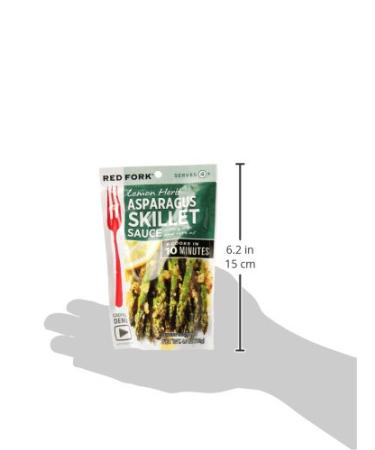 Red Fork Lemon Herb Asparagus Skillet Sauce - 4 oz | Savory Lemon Herb Flavor for Perfect Asparagus Dishes - Buy Online on GoSupps.com