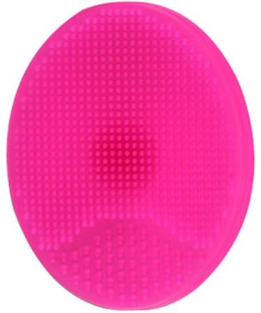Silicone Face Scrubber Face Brush Face Wash Brush Skincare Tools Lip Scrubber for Shower Wash (Rosy)1PC - Buy Online on GoSupps.com
