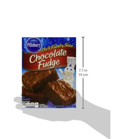 Pillsbury Chocolate Fudge Brownie Mix 18.4 Oz - Pack of 6 | Delicious Homemade Treats at Your Fingertips! - Buy Online on GoSupps.com