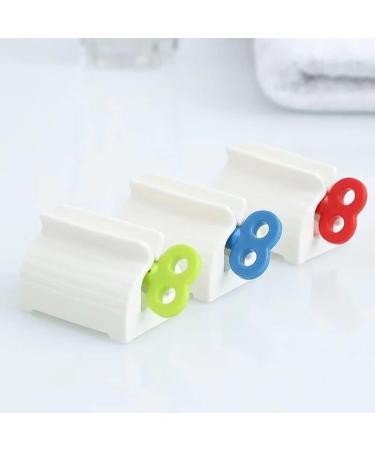 Tube Toothpaste Squeezer Toothpaste Squeezer Rolling Tube Toothpaste Squeezer Toothpaste Seat Holder Stand Rotate Toothpaste Dispenser For Bathroom Toothpaste Holder Stand Saves Toothpaste And Creams Blue - Buy Online on GoSupps.com