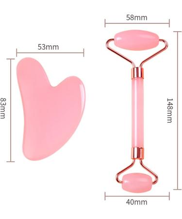 Shop Rose Quartz Gua Sha Tool - Enhance Beauty Reduce Puffiness & Boost Skin Health | International Shipping Available - Buy Online on GoSupps.com