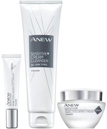 Avon Anew Sensitive+ Dual Collagen Eye Cream - Buy Online on GoSupps.com
