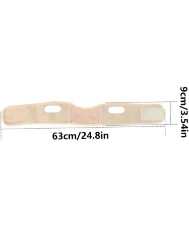 Double Chin Reducer V Line Face Lifting Mask Adjustable Soft V Shaped Chin Strap Reusable Face Strap Chin Lifter for Double Chin(Skin Color) - Buy Online on GoSupps.com