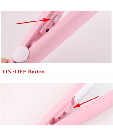 Hair Straightener Mini Flat Iron for Thin Hair 0.66 * 0.5in - Buy Online on GoSupps.com